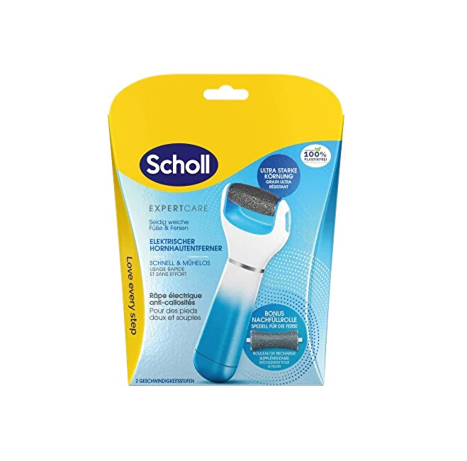SCHOLL Expert care elektrický pilník modrý