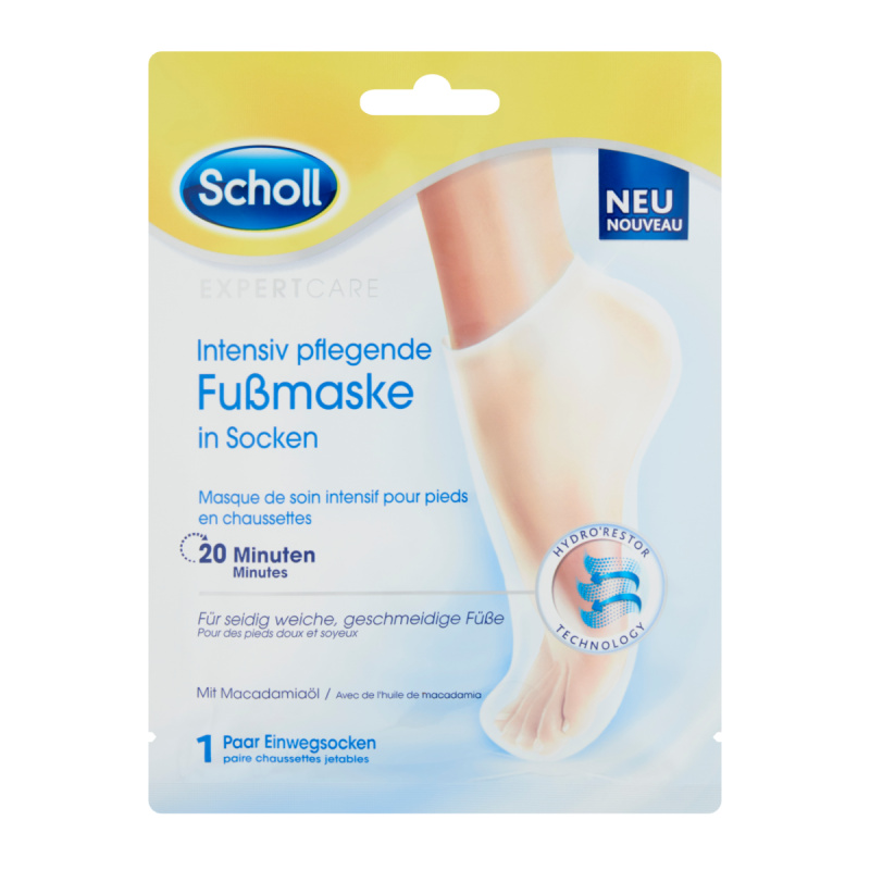 Scholl Expert Care hloubkově vyživující maska na nohy 1 ks