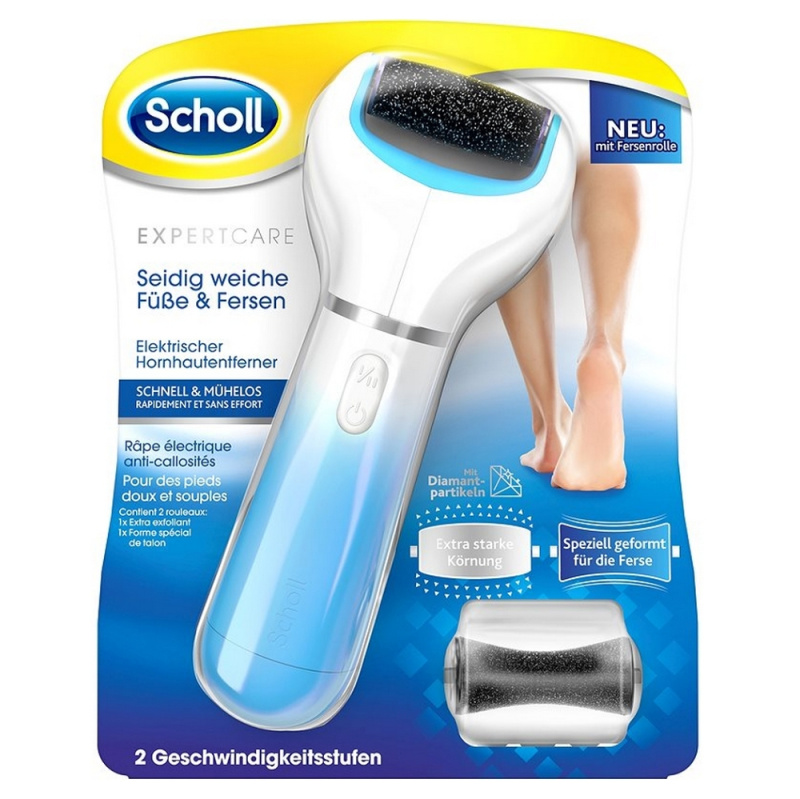 Scholl Expert Care Velvet Smooth elektrický pilník na chodidla 1 ks