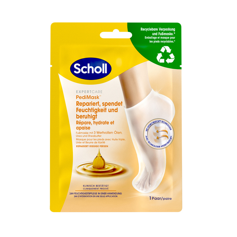 Scholl Expert Care intenzivní maska na nohy 1 pár