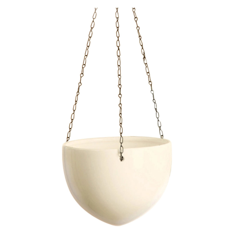 Scheurich Závěsný obal na květináč 845 krémový průměr 22 cm