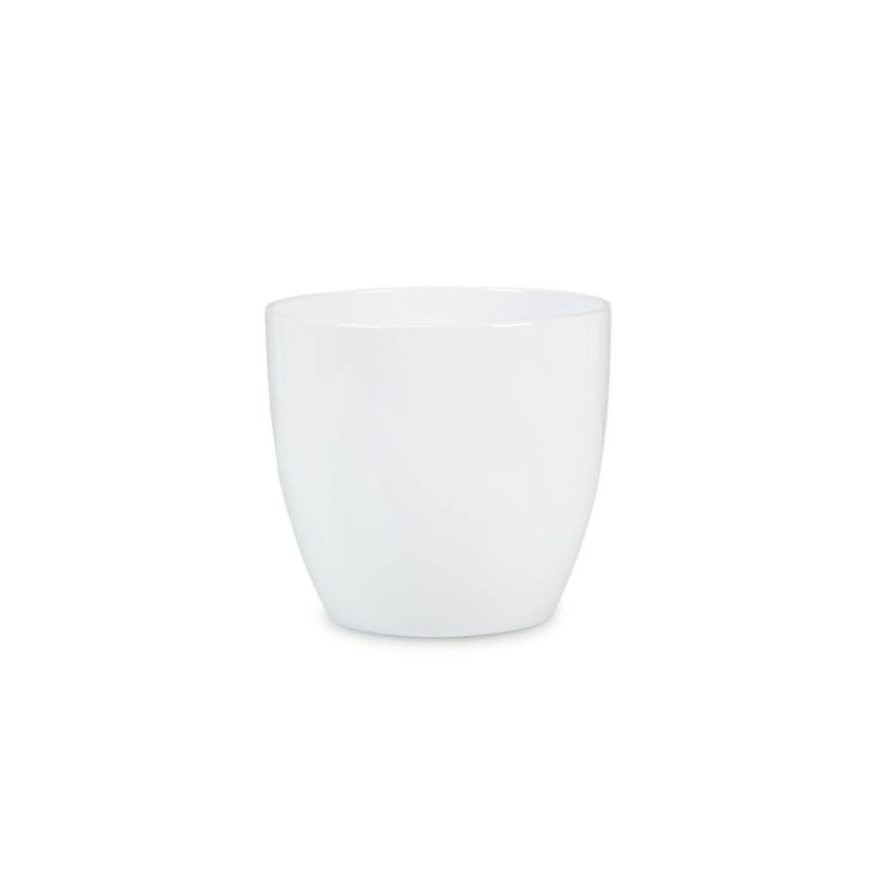 Obal na květináč keramický scheurich 920, ø14cm, barva bílá