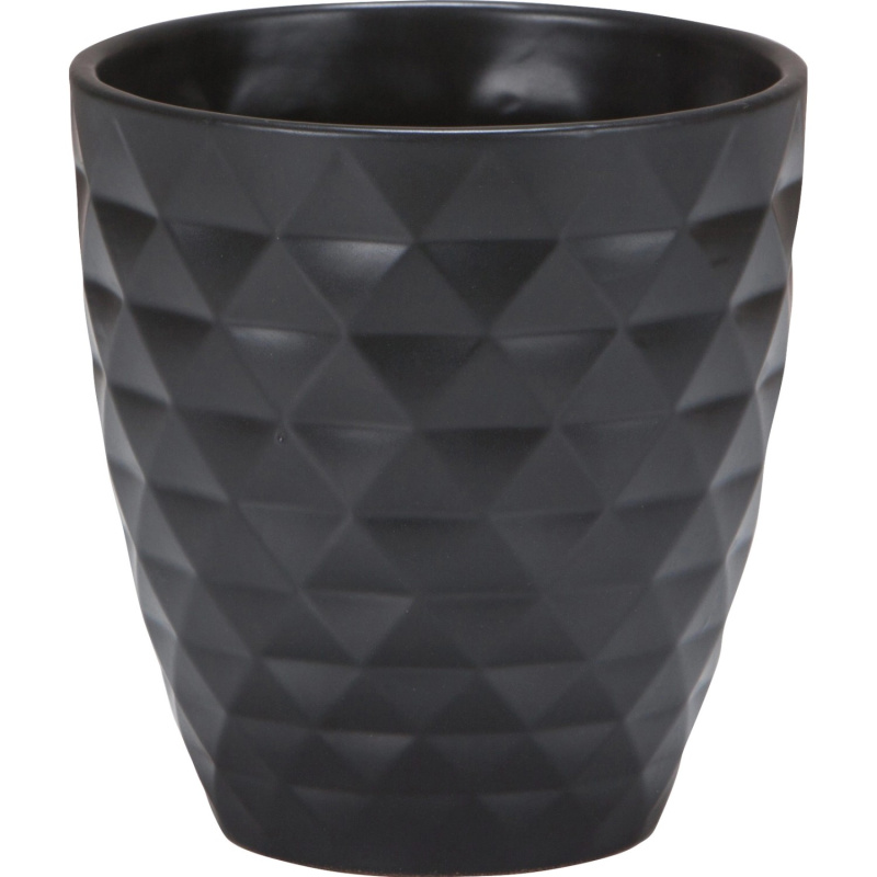 Scheurich Obal na orchideje 632 antracit průměr 14 cm