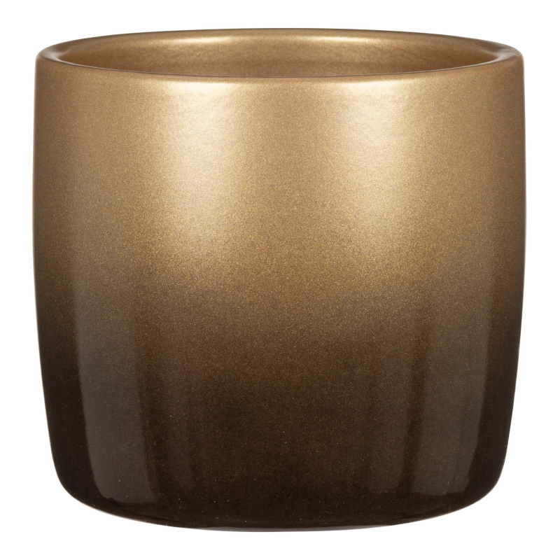 Scheurich Obal na květináč Solido 900 Noble Gold, pr. 18 cm