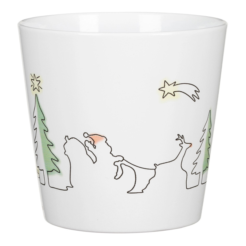 Scheurich Obal na květináč 778 Santas Ride, pr. 16 x 15 cm