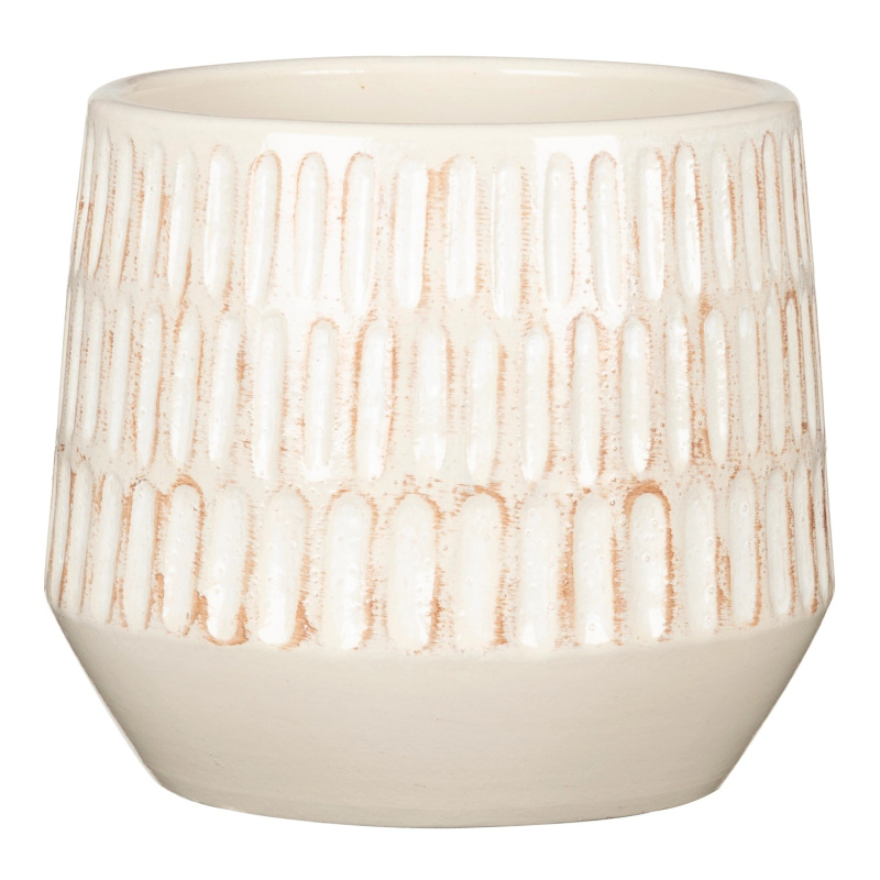 Scheurich Obal na květináč Mavi 785 Alabaster, pr. 13 x 11 cm