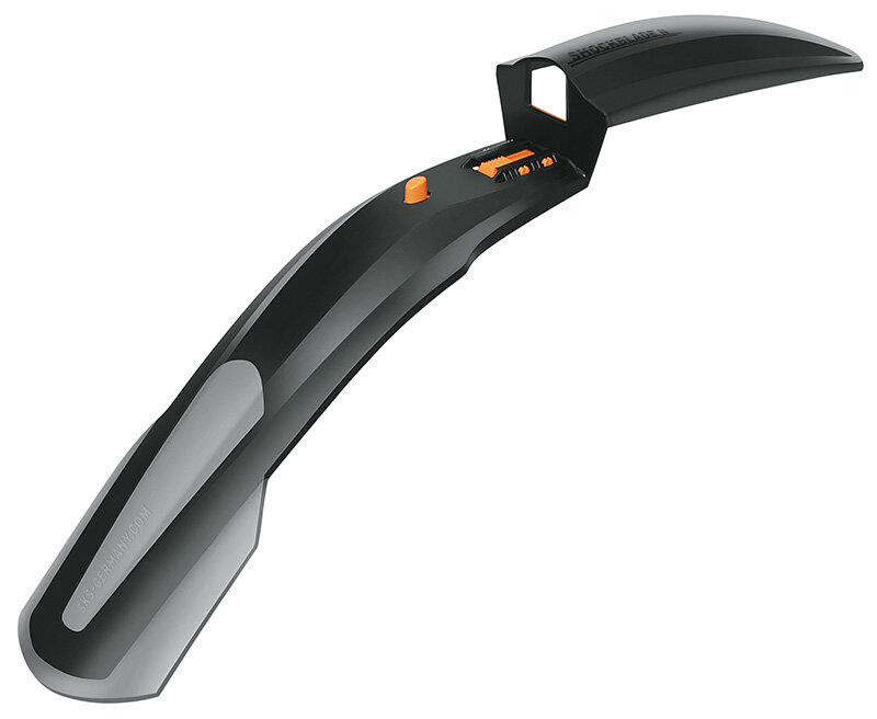 Přední blatník na kolo SKS Shockblade II 26-27,5" / 2,0-3,0" do sloupku vidlice 26'' - 27,5'' černo-šedá