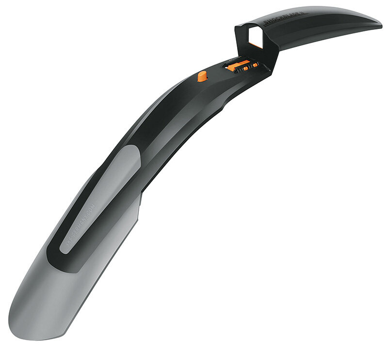 Přední blatník na kolo SKS Shockblade II 27,5+", 28", 29" / 2,0-3,0" do sloupku vidlice černo-šedá