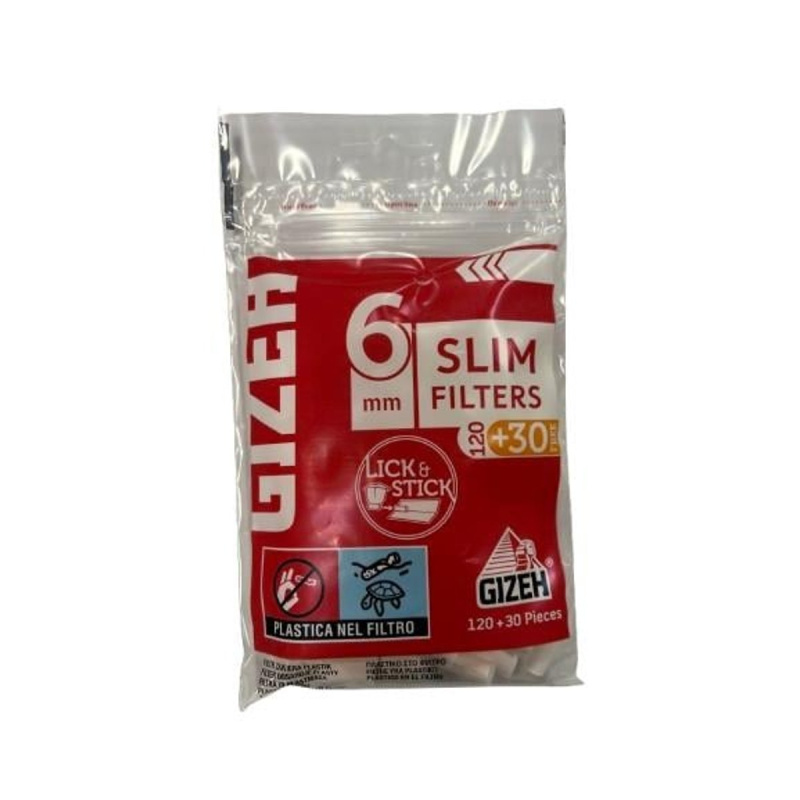 Gizeh cigaretové filtry Slim 150ks