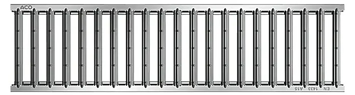 Odvodňovací rošt ACO Galaline / 100 x 13,1 x 2,1 cm / ocel Varianta: ivi1