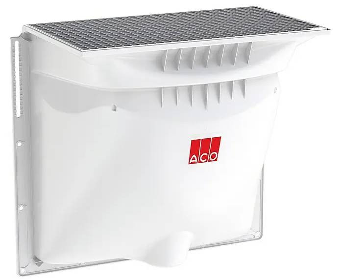 Sklepní světlík ACO Therm / 40 x 100 x 60 cm / polypropylen/ocel / do 1,5 kN / bílá/stříbrná Varianta: ivi1