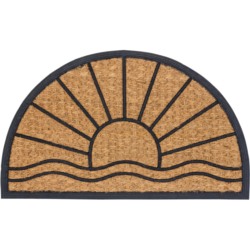 Astra Rohožka Coco Deluxe Light 45 cm x 75 cm slunce půlkruhová