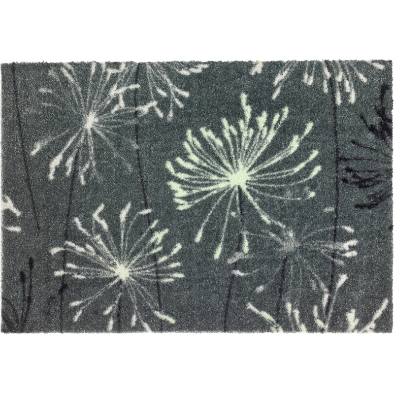 Schöner Wohnen Rohožka před dveře Manhattan, pampeliška šedá/máta, 50 x 70 cm