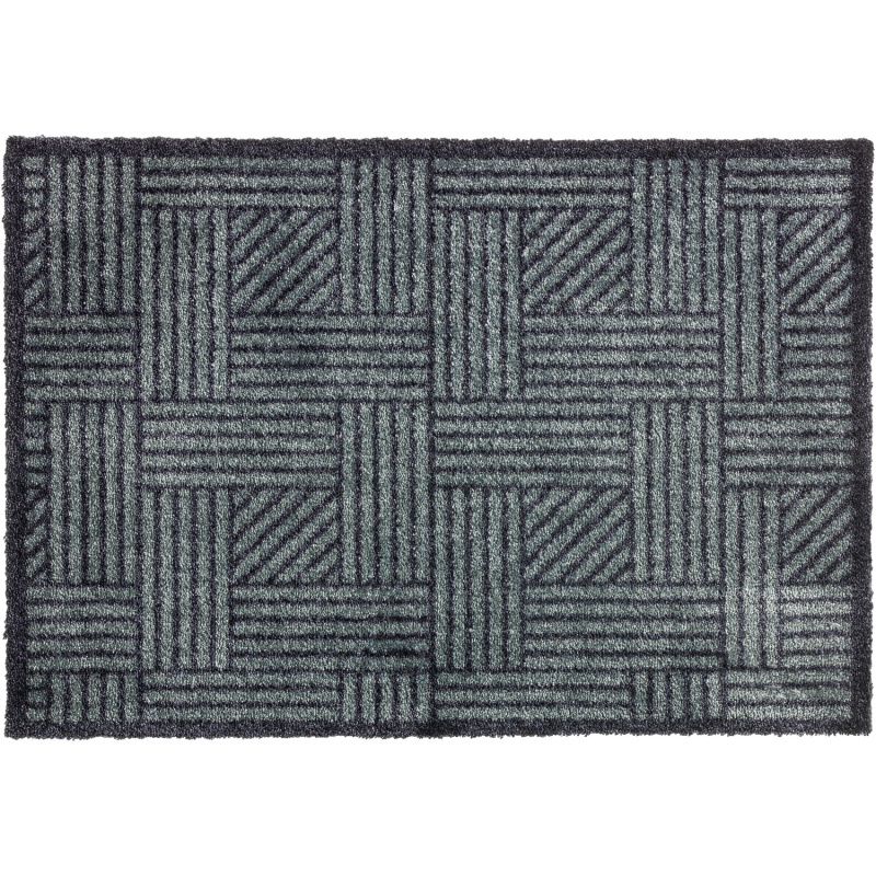 Schöner Wohnen Rohožka před dveře Manhattan, pruh. mříž šedá/antr.,50 x 70 cm