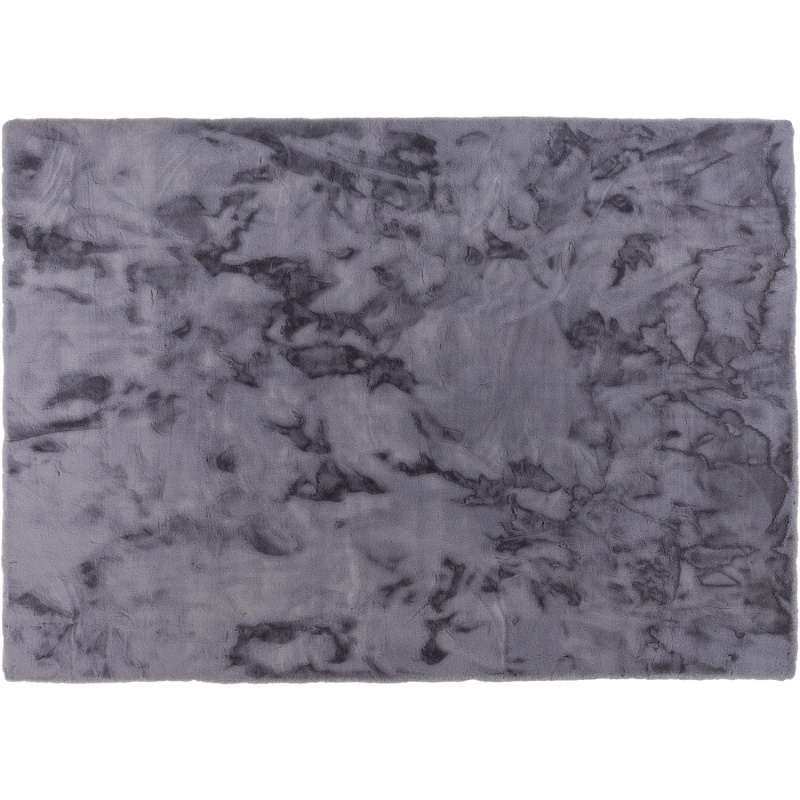 Schöner Wohnen Umělá kožešina Tender, antracitová, 80 x 150 cm