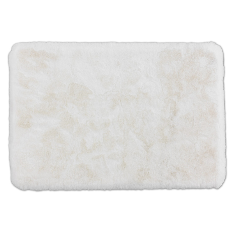 Schöner Wohnen Koupelnová předložka Bali, bílá, 60 x 90 cm