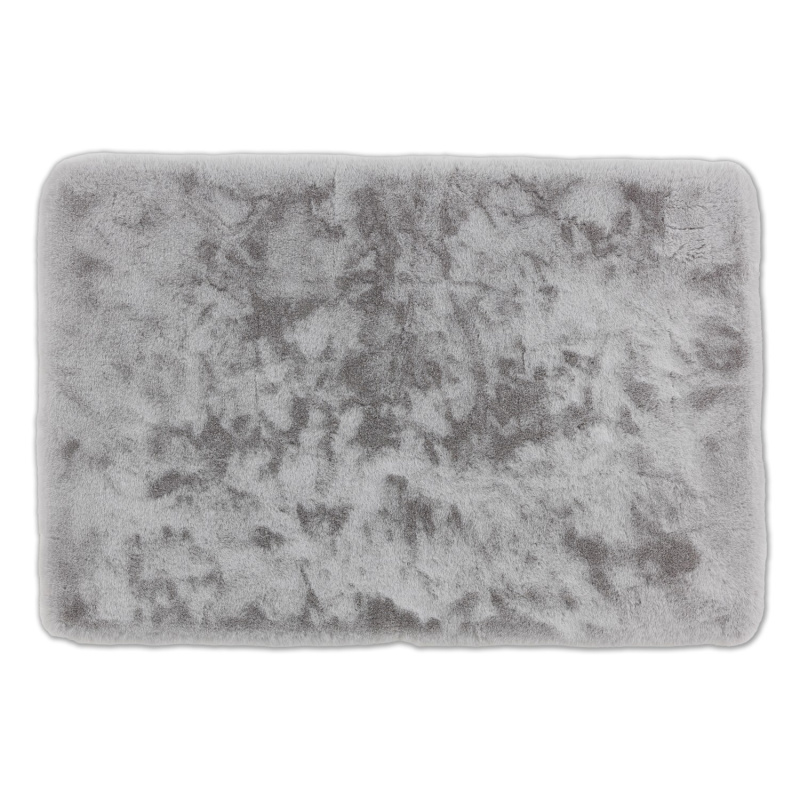 Schöner Wohnen Koupelnová předložka Bali, stříbrná, 60 x 90 cm