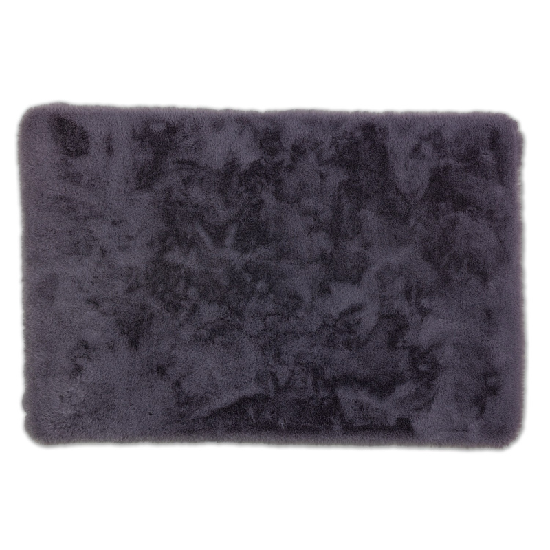 Schöner Wohnen Koupelnová předložka Bali, antracitová, 60 x 90 cm