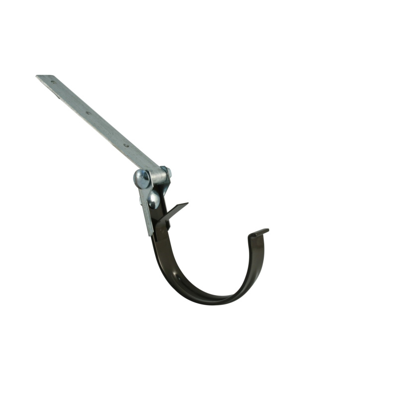 Marley Continental Poplastovaný kovový hák s kloubem RAL 8017 hnědý RG 100