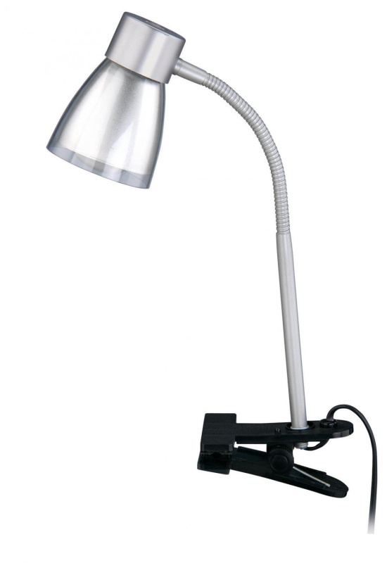 Lampa Briloner s klipem a flexibilním ramenem - E14, v.35 cm