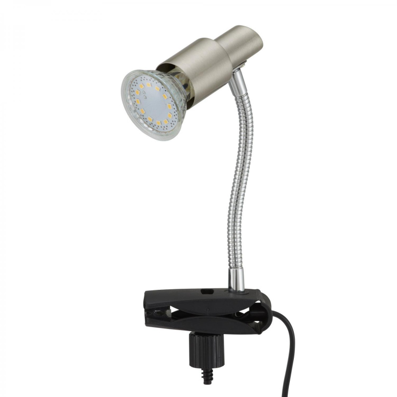 Lampa Briloner na klipu s flexibilním ramenem - GU10, v.12 cm