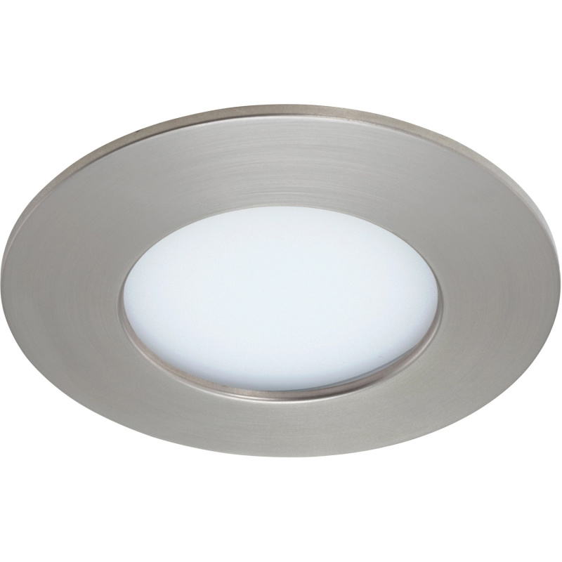Briloner Vestavné LED svítidlo plast matný nikl V: 3 cm prumer: 8,5 cm