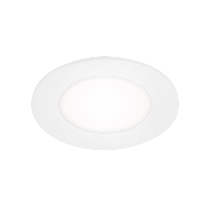 Briloner LED vestavné svítidlo FLAT IN bílé, 3 ks, 86 x 30 mm