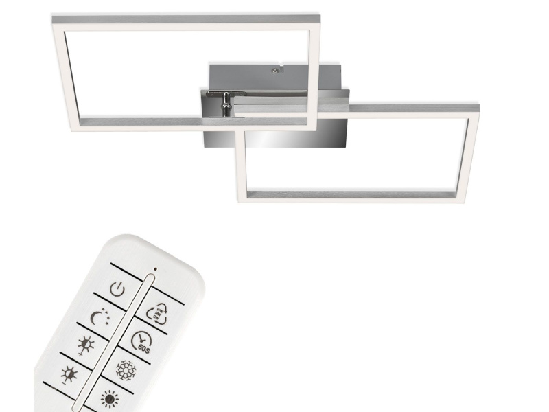 Briloner Designové stropní LED svítidlo (čtvercová)