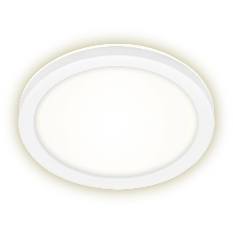 Brilo Venkovní LED svítidlo Frankfurt kulaté bílé 210 x 28 mm