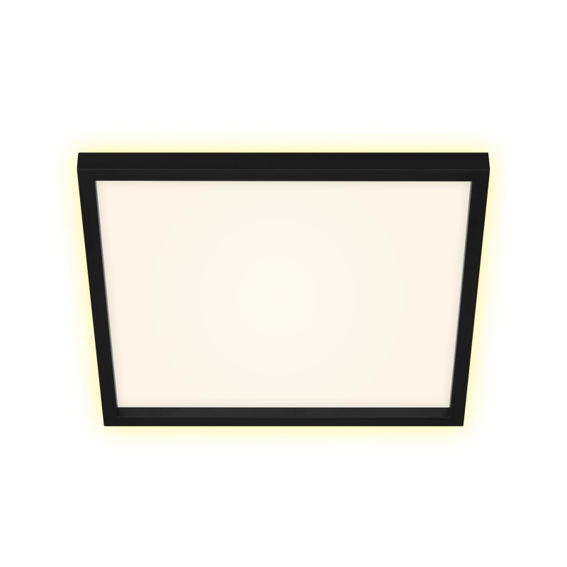 Briloner LED stropní svítidlo Cadre černé, 40 x 422 x 422 mm