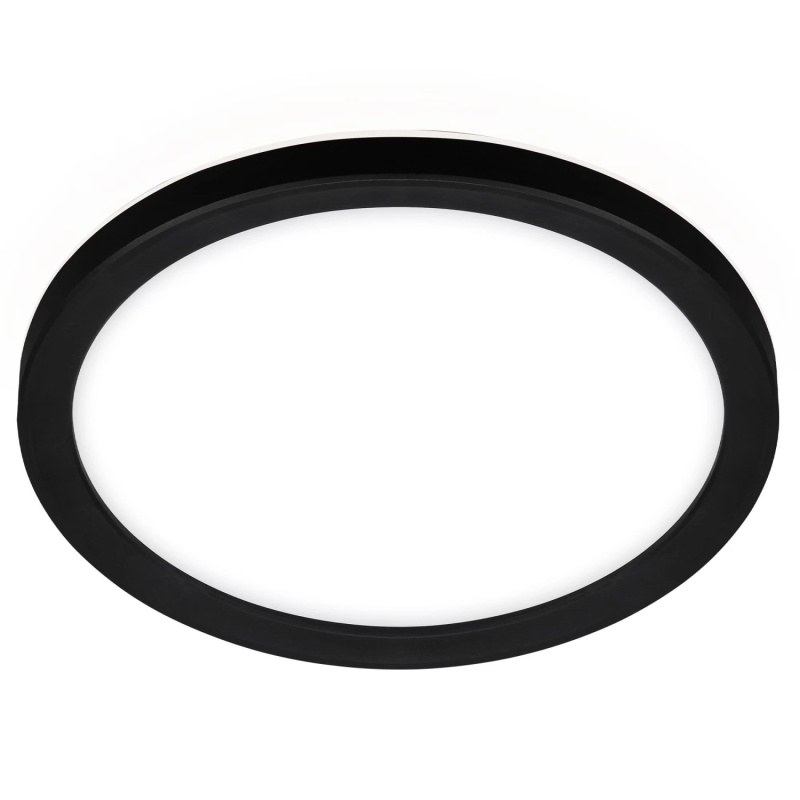 Briloner LED stropní svítidlo Slim černé 12W 1400lm 4000K pr. 19 x 2,8 cm