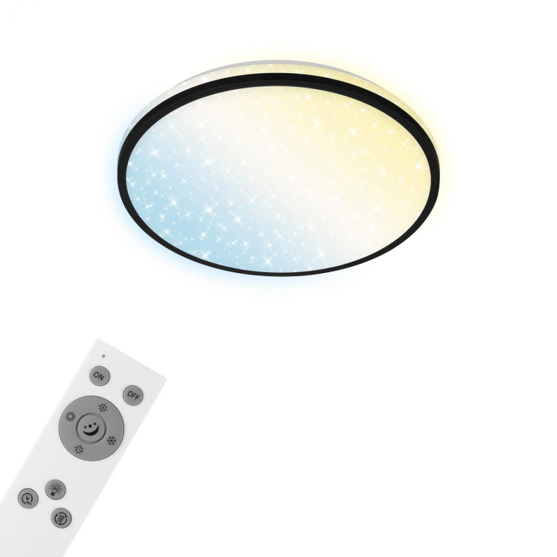 Briloner Smart LED stropní svítidlo, hvězdné nebe ⌀ 33,3cm, 3000-6500K