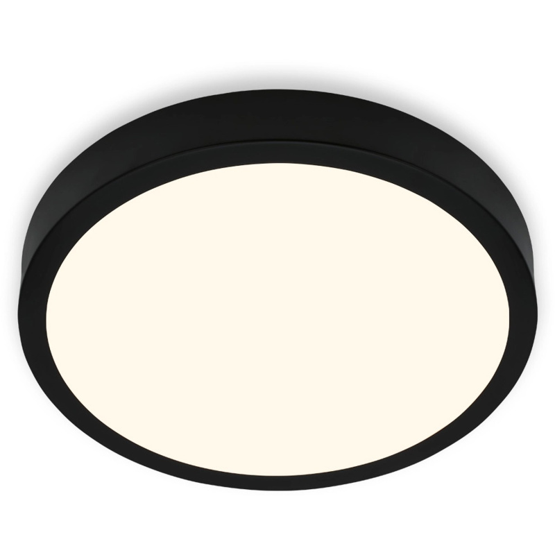 Brilo Stropní LED svítidlo Runa, 16 W, černé
