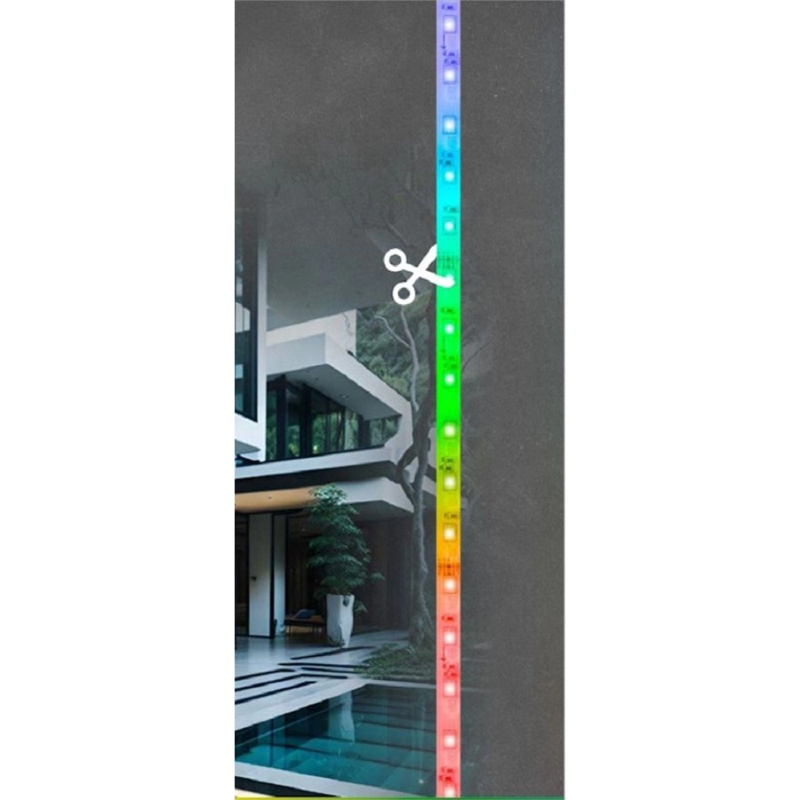 Briloner LED pásek samolepicí IP44, Wifi, RGBW, základní sada, 2 m