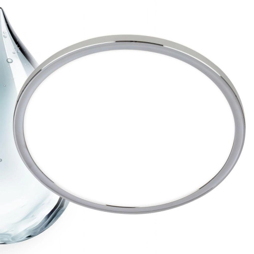 LED svítidlo BRILONER Pulap průměr 29,3cm 18W IP54 neutrální bílá chrom 3872018