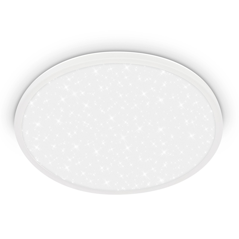 Brilo LED stropní svítidlo Slim bílá 30 W, 3600 lm, 4000K, pr. 37,5 x 3,3 cm
