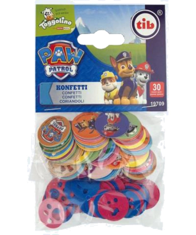 Paw Patrol dekorační konfety 2,5 cm