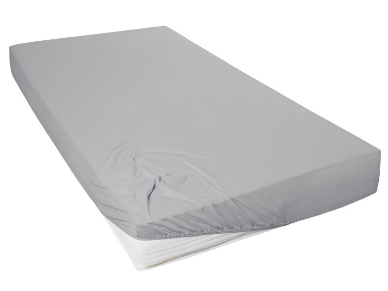 Primera Napínací prostěradlo, 90-100 x 200 cm / 140-160 x 200 cm / 180-200 x 200 cm (140-160 x 200 cm, granitová)