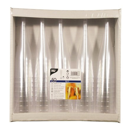 PAP STAR Pohár na sekt Top Papstar 0,1 l 50 ks