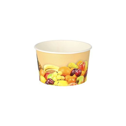 Papstar Miska na zmrzlinový pohár To Go 125ml- ovoce, 200ks
