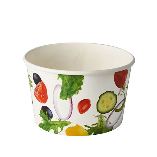 Papstar Miska na salát 600ml- ovoce, 50ks