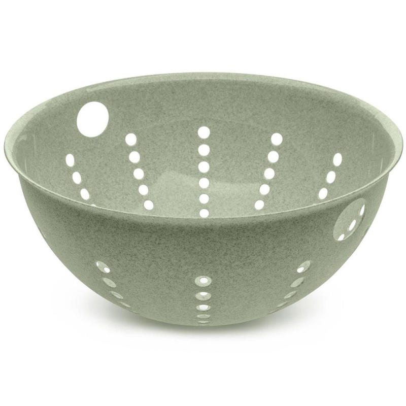 Cedník 5 l, PALSBY L - barva zelená organic, KOZIOL 3808668 olivová