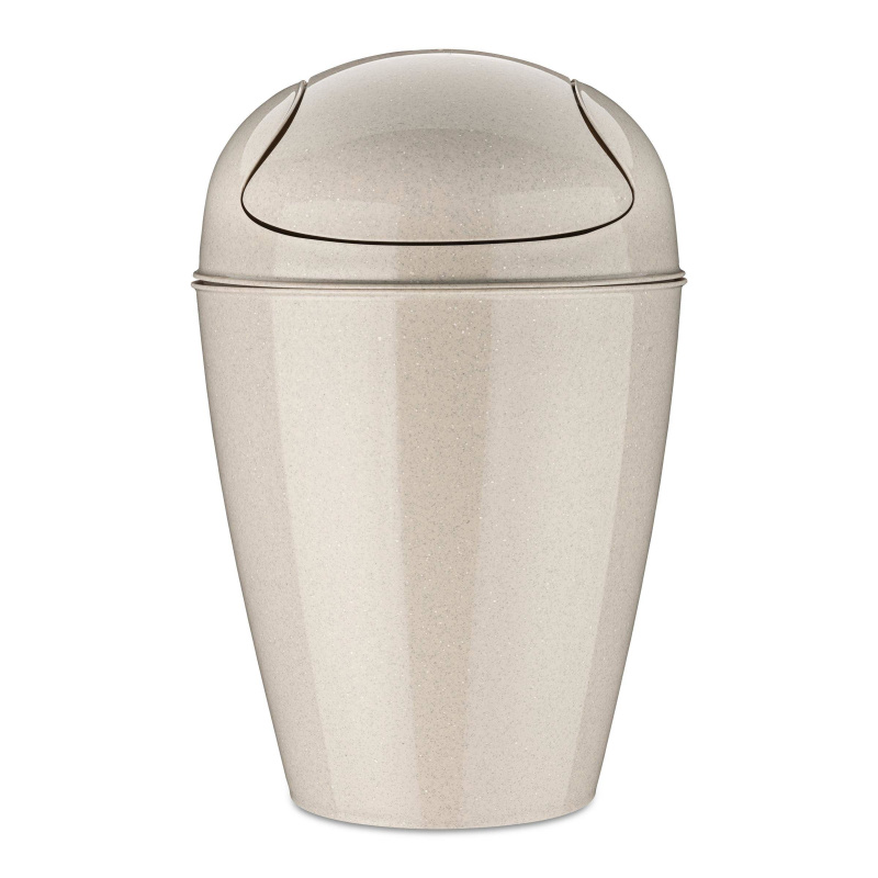 Odpadkový koš DEL M, 12 l, bílý, KOZIOL, béžový béžová