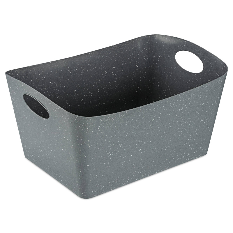 Úložný box do koupelny BOXXX, velikost L, KOZIOL, antracitový antracitová