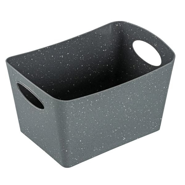 Úložný box Koziol velikost S Barva: Tmavě šedá