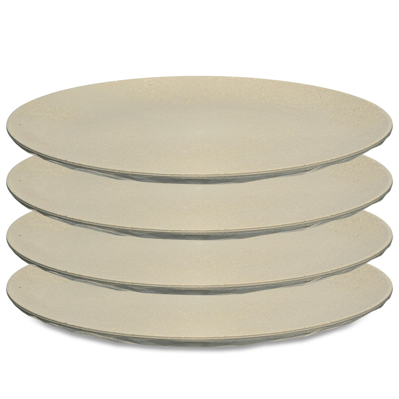 Obědový talíř, CLUB, Ø 26 cm, 4 kusy, béžový, KOZIOL béžová