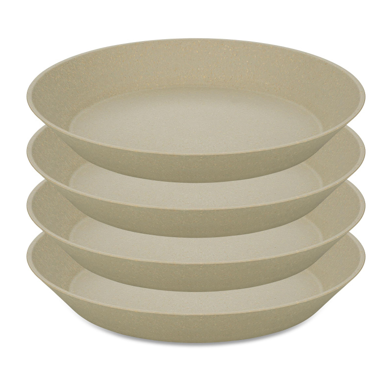 Hluboké talíře CONNECT, O 24 cm, 4 kusy, béžové, KOZIOL béžová