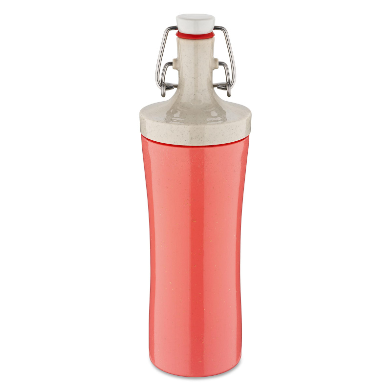 Láhev na vodu PLOPP TO GO, 425 ml, korálová, KOZIOL červená