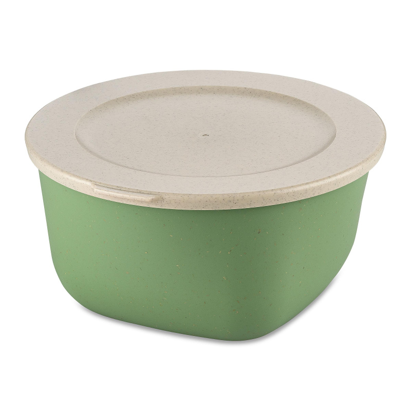 Dóza na potraviny CONCEPT, zelená, hermetická, 2 l, KOZIOL zelený