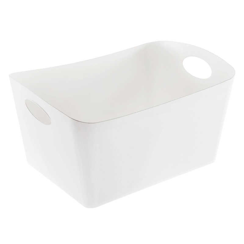 Úložný box do koupelny BOXXX, velikost L, KOZIOL, bílý bílá